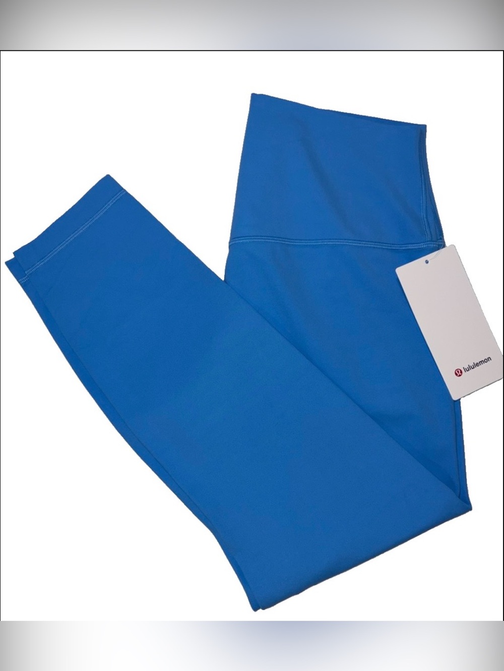 NWT*LULULEMON*SIZE 12*ALIGN NO LINE HIGH RISE 28” PANT*AUTHENTIC*OCEAN WAVE $108